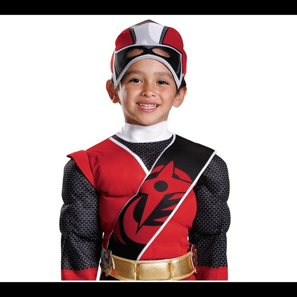 Toddler Red Power Ranger Costume - Picture 4 of 4